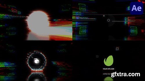 Videohive Circular Chromatic Glitch for After Effects 43661634