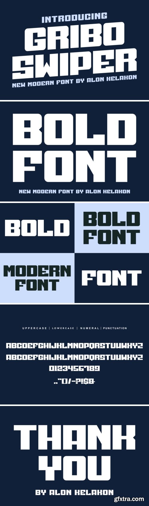 Gribo Swiper Font