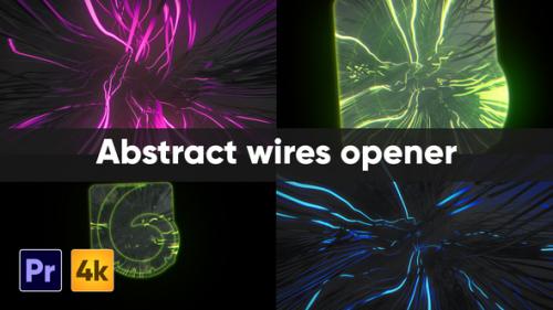 Videohive - Abstract Wires Opener - 43649793 - 43649793