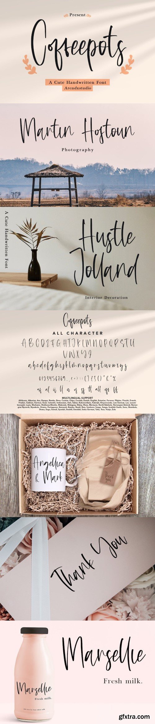 Coffeepots - Cute Handwritten Font