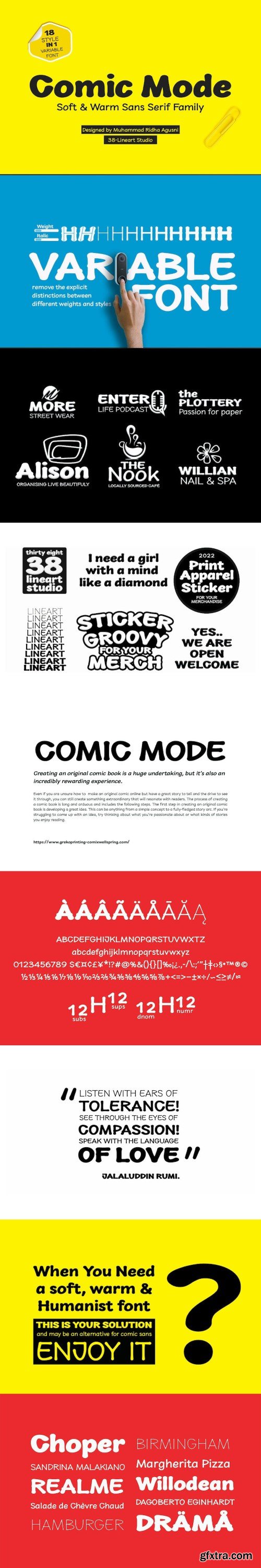 Comic Mode