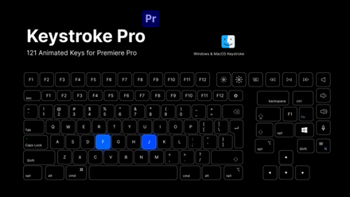 Videohive - Keystroke Pro for Premiere Pro - 43660190 - 43660190