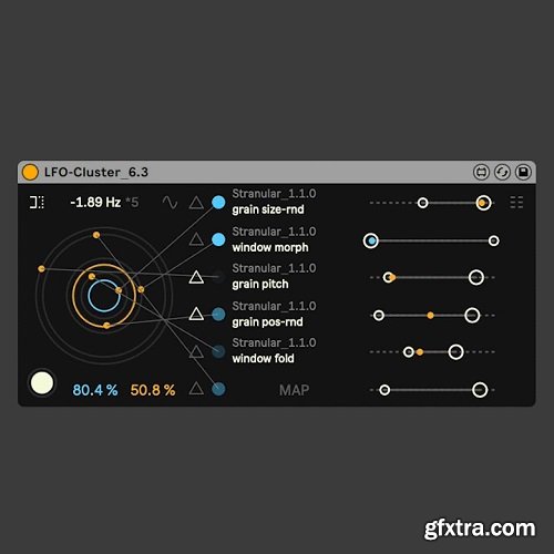 Suzuki Kentaro LFO-Cluster 6.2 + 6.3 Max for Live Device