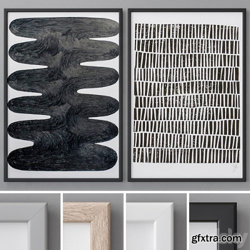 Photo Frames Set 646 | Vray+Corona