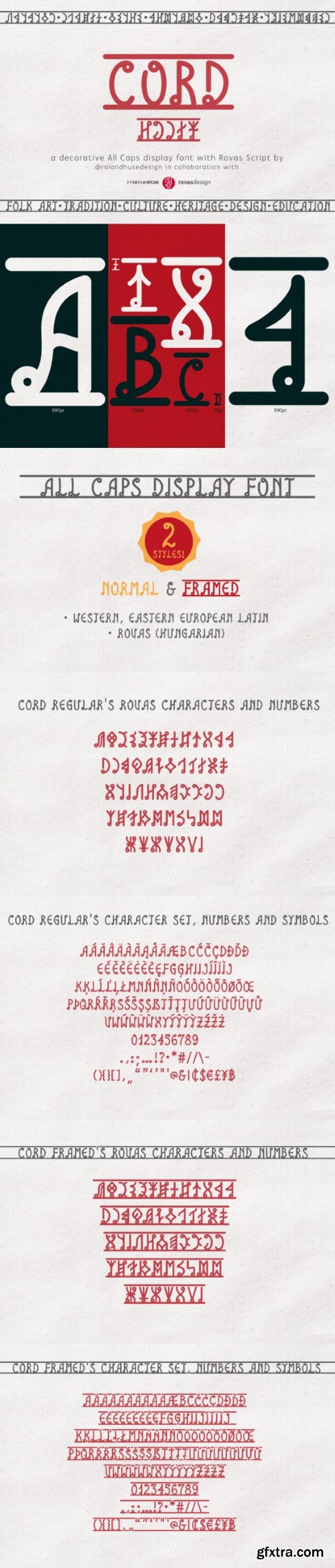 Cord Font