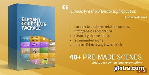 Videohive Elegant Corporate Package 7377100