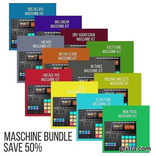 Yurt Rock MASCHINE Drum Kit Bundle