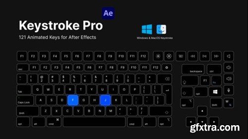 Videohive Keystroke Pro for After Effects 43682443