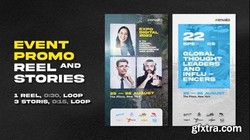 Videohive Event Promo Instagram Reel and Stories 43718834