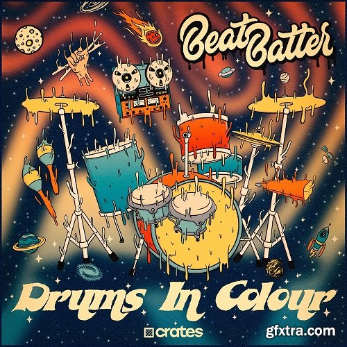 Beat Batter Kits Drums In Colour WhoSampled Crates Sample Pack