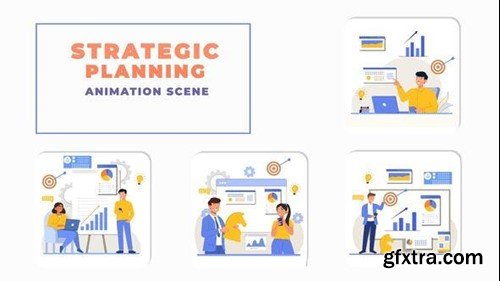 Videohive Marketing Strategy Planning Scene Animation 43784708