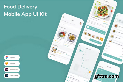 Food Delivery Mobile App UI Kit