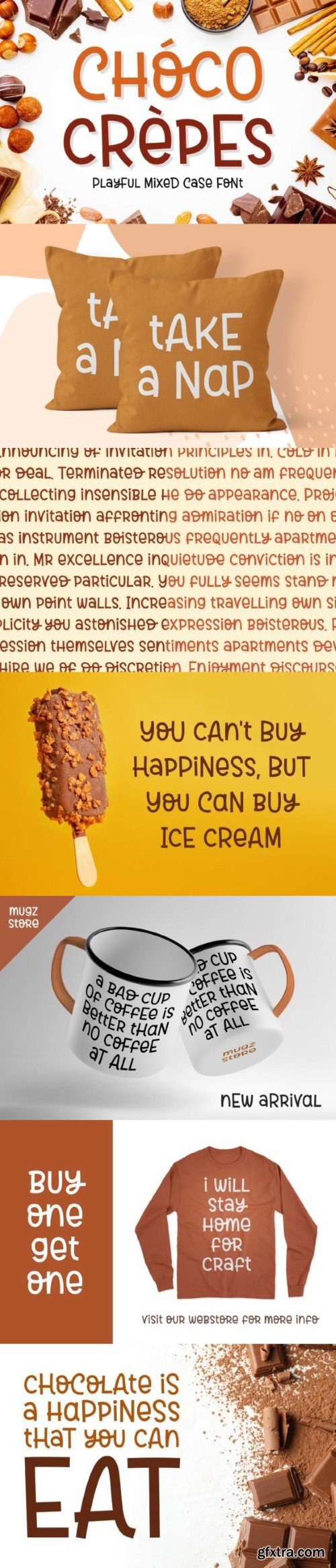 Choco Crepes Font