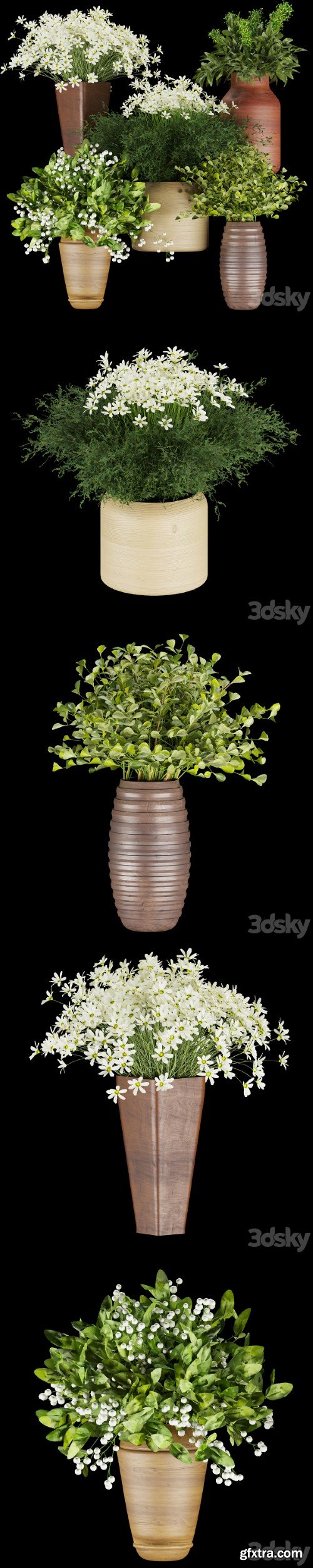 Collection plant vol 262 - Bouquet - flower | Vray+Corona