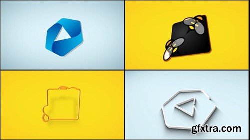 Videohive 3D Rotating logo Reveal 43756222