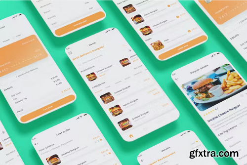 Burguer, Hamburguer Restaurant & Food Delivery App