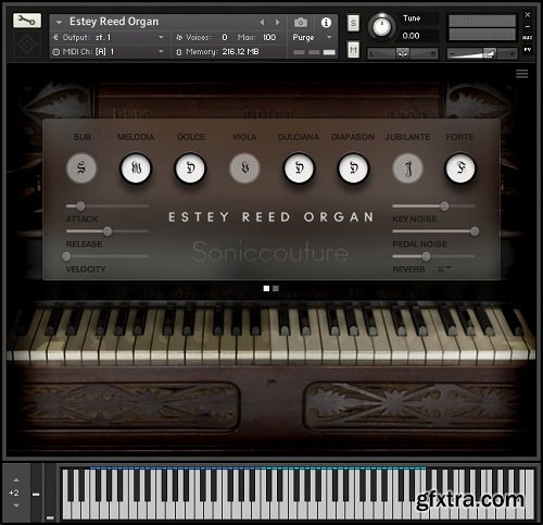 Soniccouture Estey Reed Organ v1.1.0