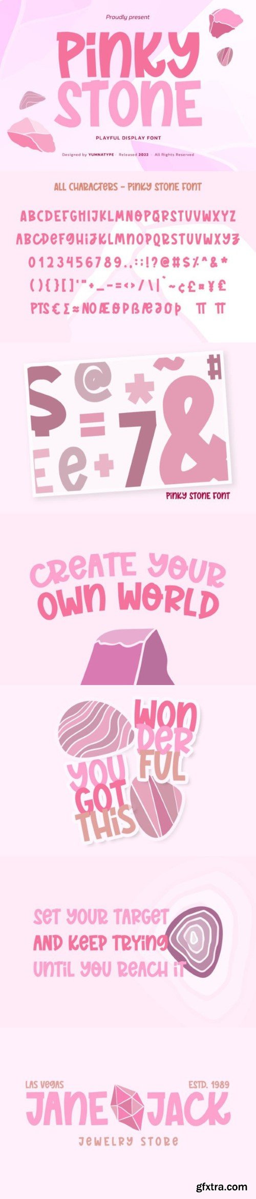 Pinky Stone Font