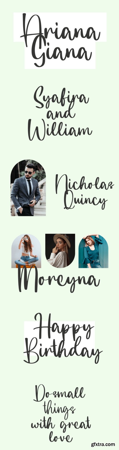 Ariana Giana Font