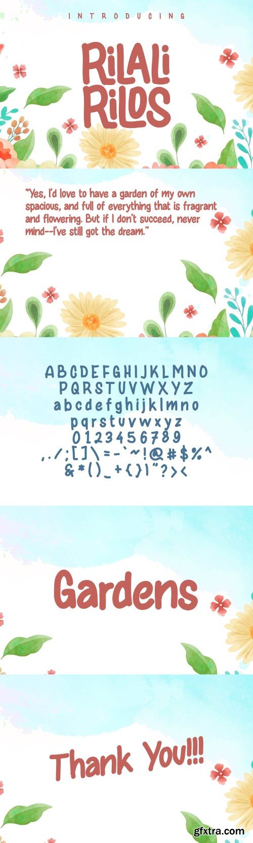 Rilali Rilos Font