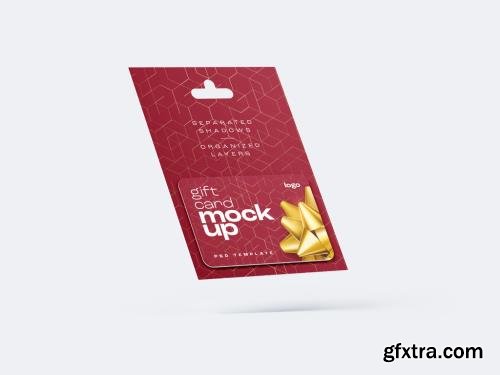 Gift Card Mockup 501427344