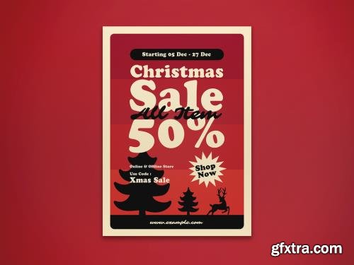 Christmas Sale Flyer 497123818