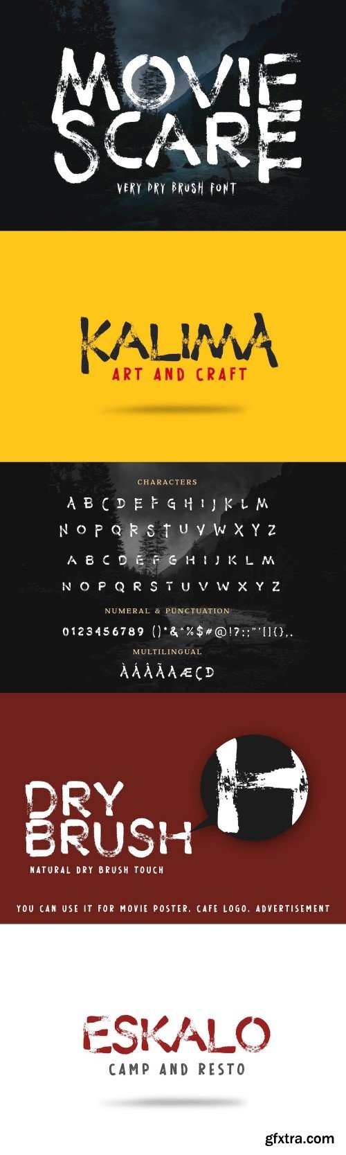 Movie Scare Logotype Font