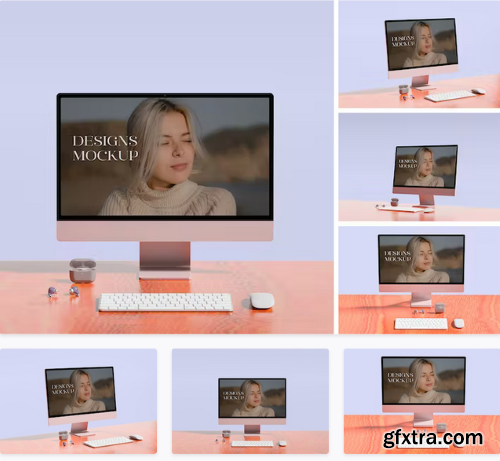 iMac Display Mockup