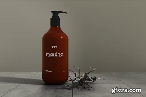 Bottle mockup