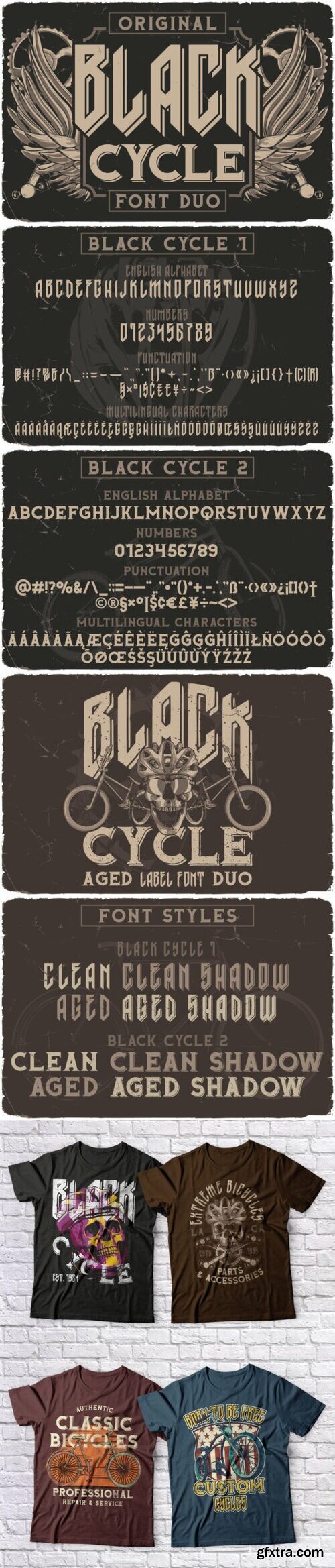 Black Cycle Font