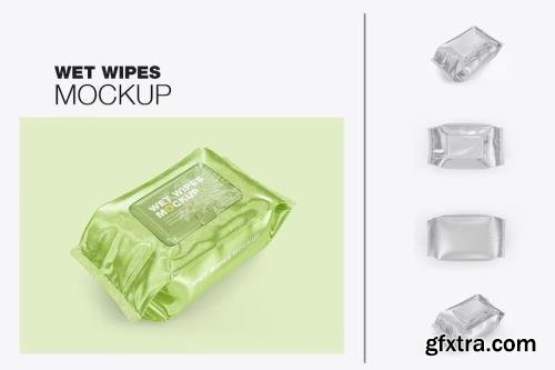 Set Wet Wipes Mockup 7MA2PZM