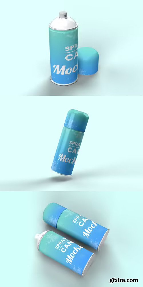 Spray Bottle Mockup