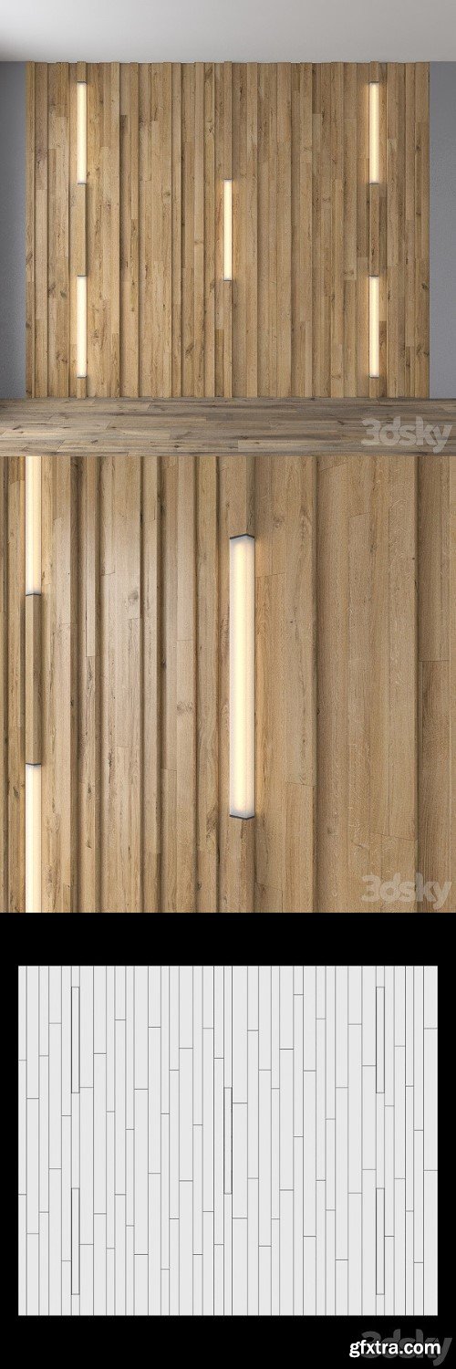 Wall Panel 08 | Vray