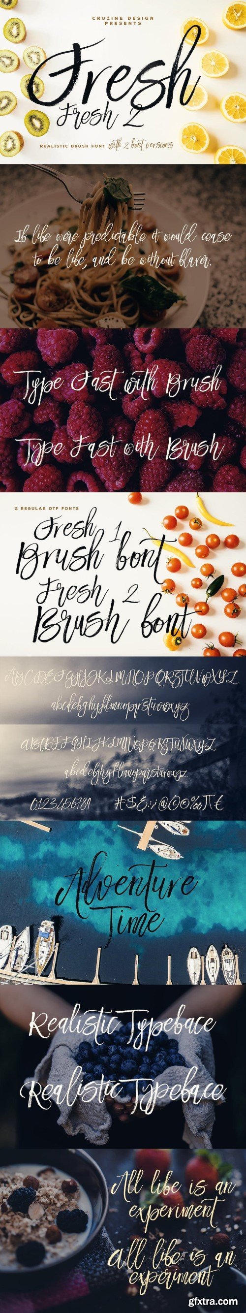 Fresh Brush Font