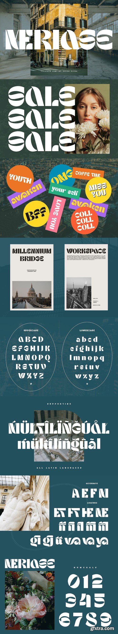 Meriase Bold Display Font