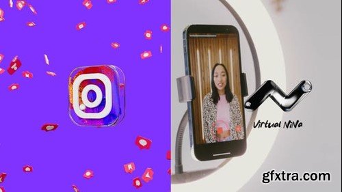 Videohive Instagram Logo Reveal 43709718