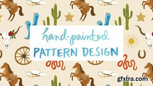 Hand Painted Pattern Design