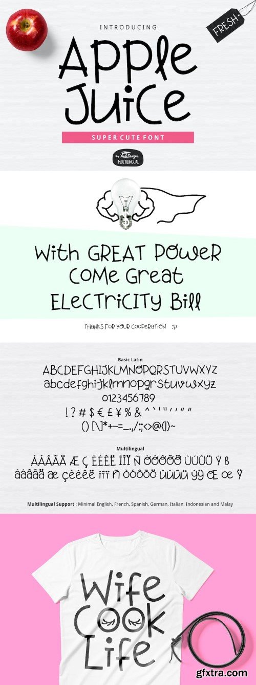 Apple Juice Font