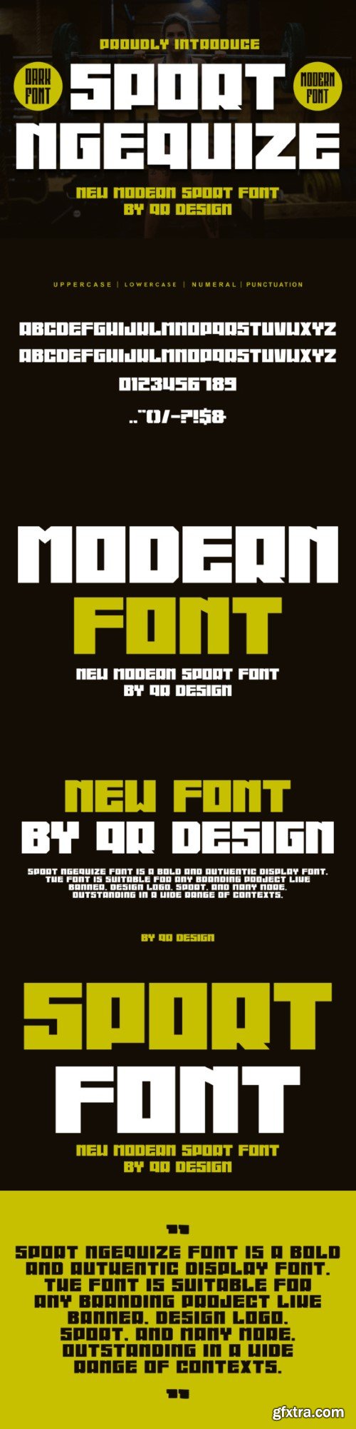 Sport Ngequize Font
