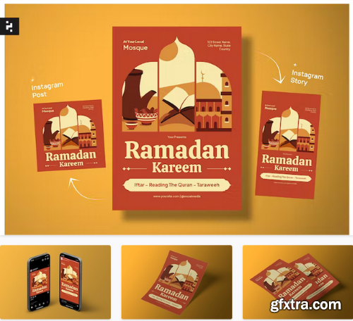 Creative Ramadan Kareem Flyer