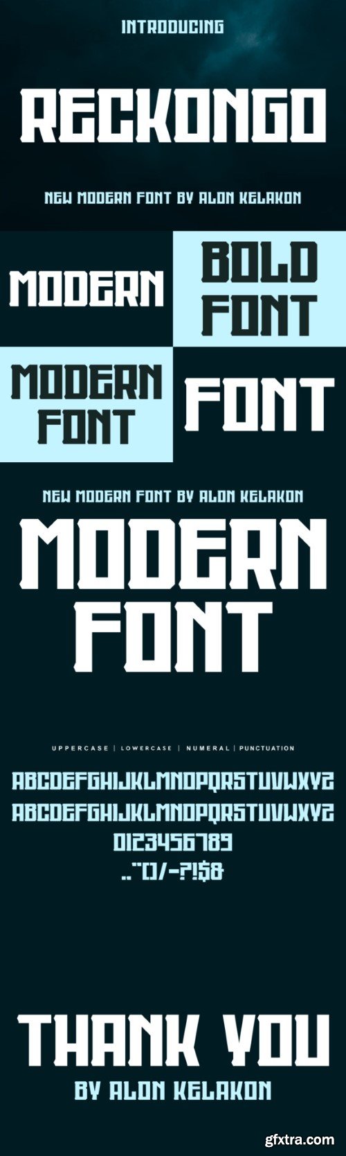 Reckongo Font