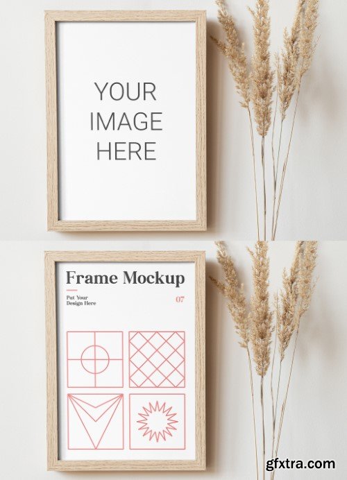 Frame on the Wall Mockup