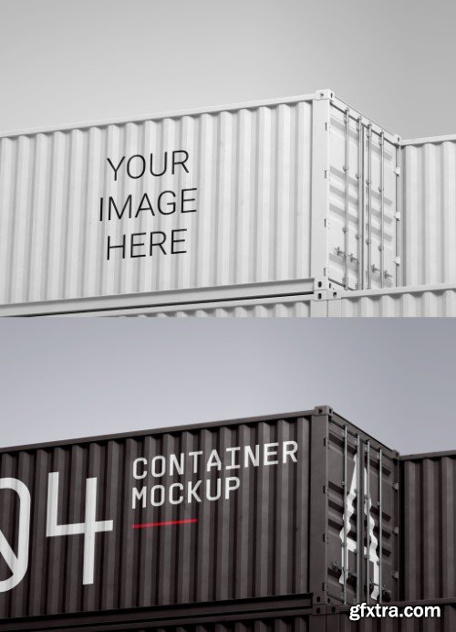 Containers Mockup