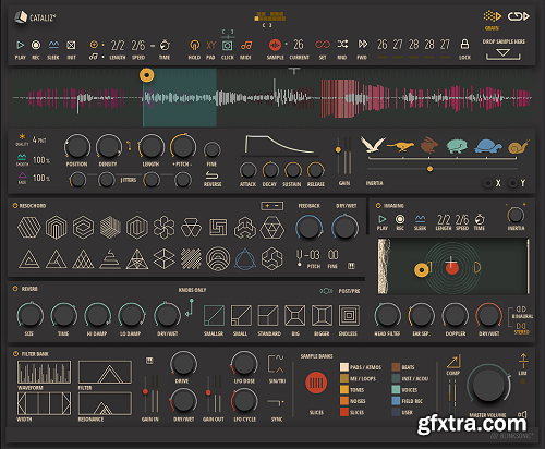 Blinksonic CATALIZ° v1.0.1 Playable Granular Synth & Beatlooper for Reaktor