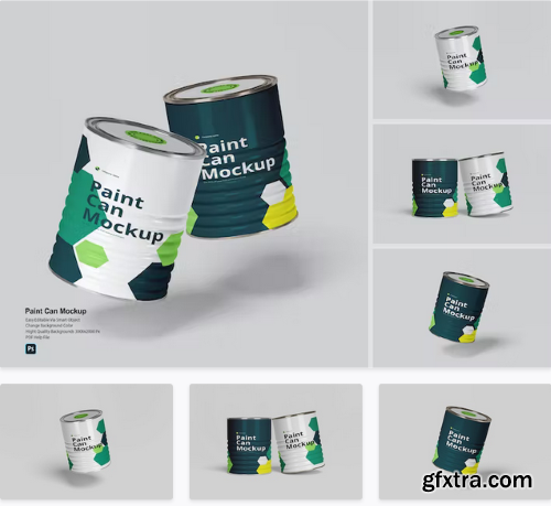 Paint Can Mockup