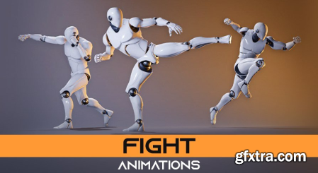 Unreal Engine Marketplace - Fight Animations Pack (5.0)