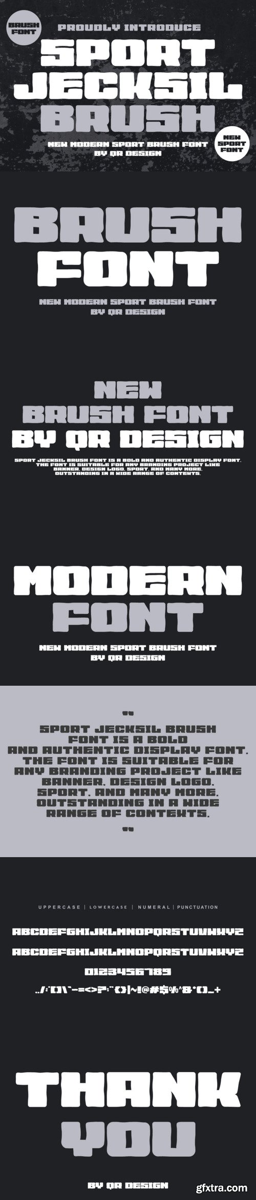 Sport Jecksil Brush Font