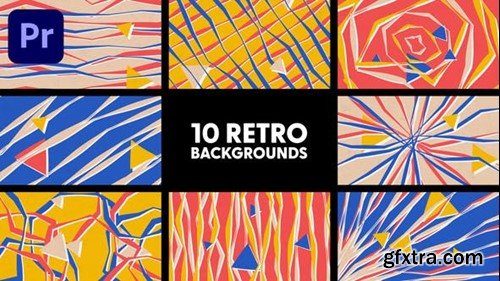 Videohive Retro Backgrounds 43824287