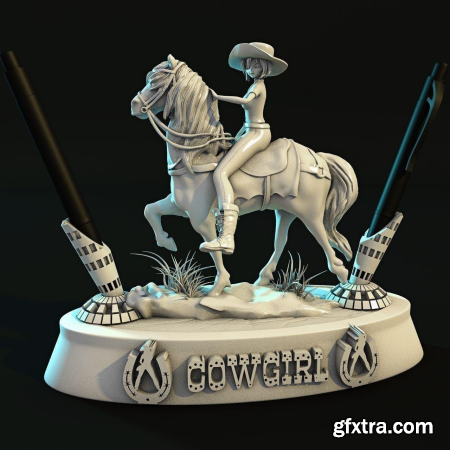 Cowgirl – 3D Print Model