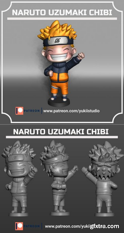 Naruto Chibi – 3D Print Model